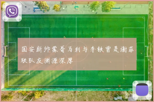 国安新帅蒙哥马利与李铁曾是谢菲联队友渊源深厚